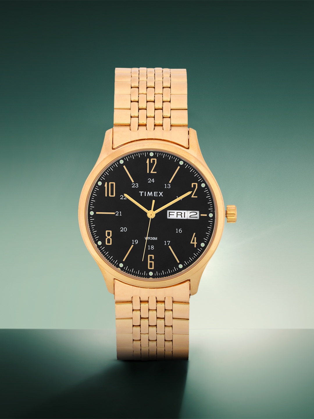 

Timex Men Black Analogue Watch - TW0TG6504