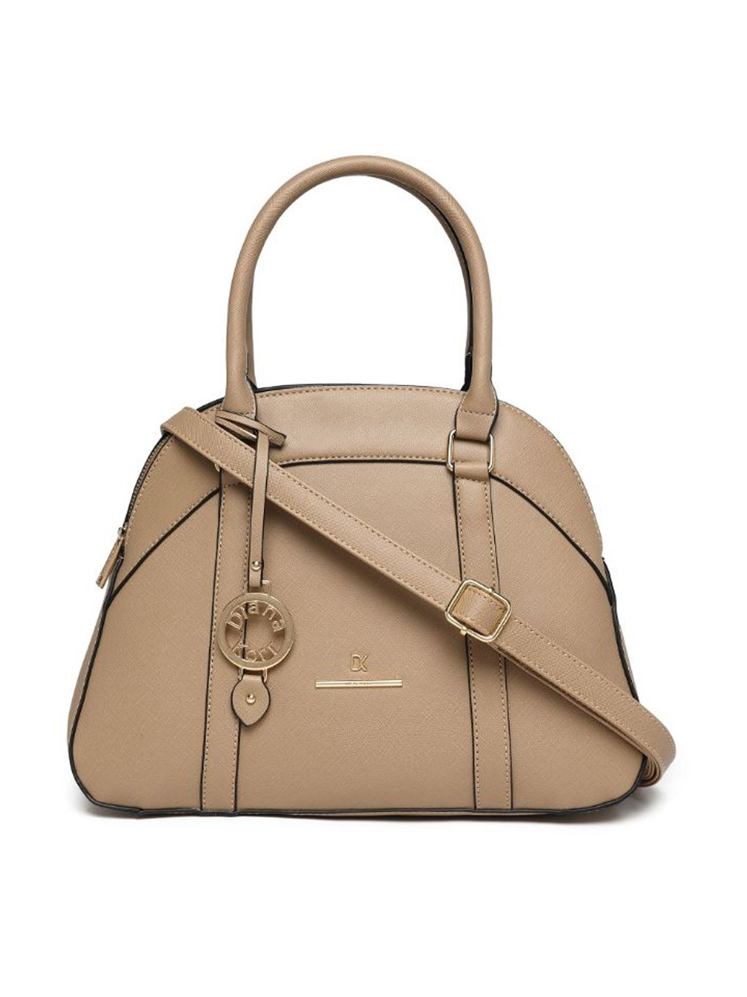 

Diana Korr Khaki Solid Handheld Bag