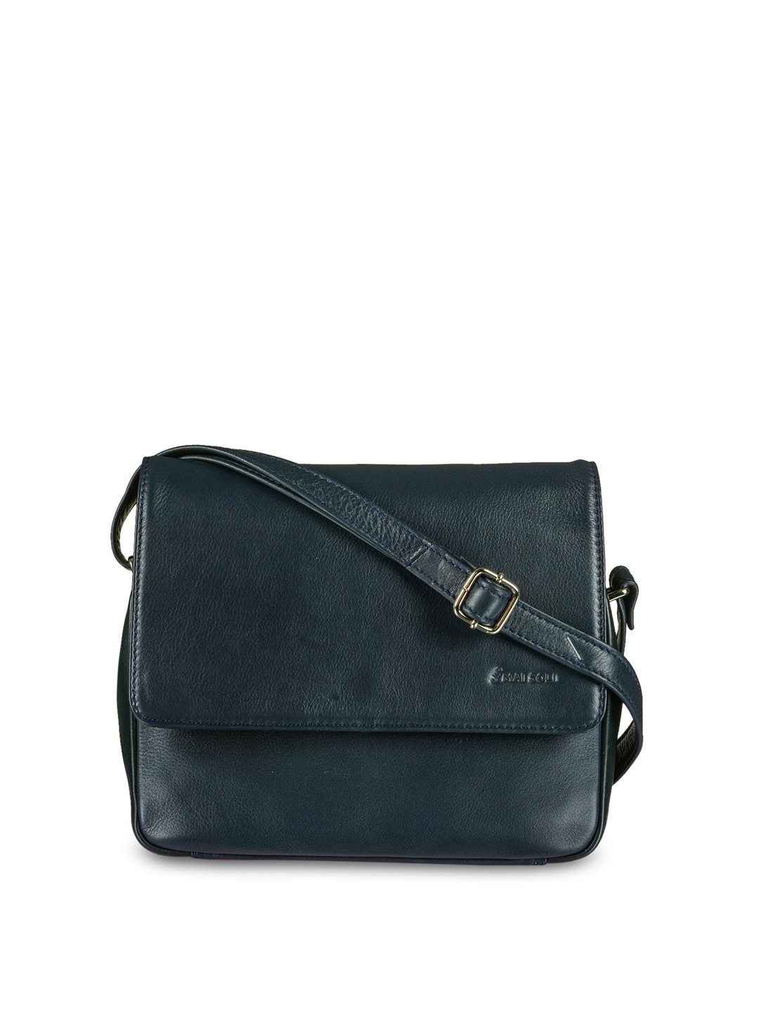 

MAI SOLI Women Navy Blue Solid Sling Bag