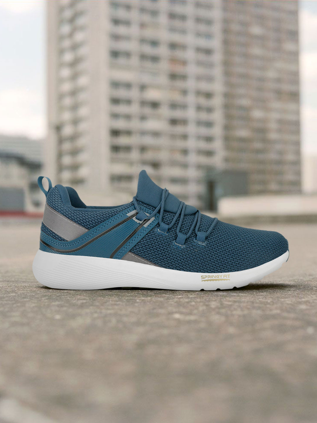 

Campus Men Blue GILBERT PLUS Mesh Running Shoes