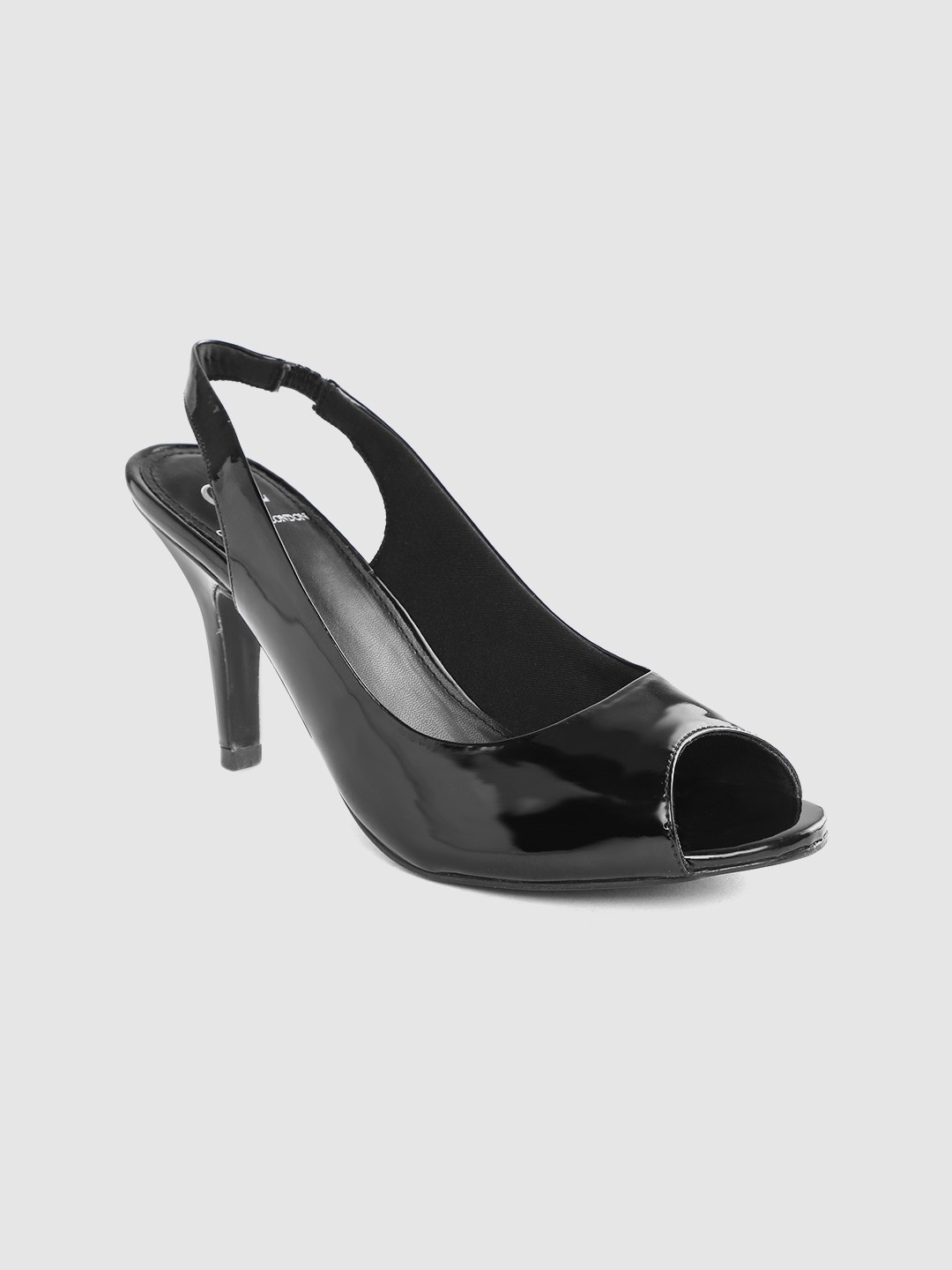 

Carlton London Women Black Solid Slim Heels