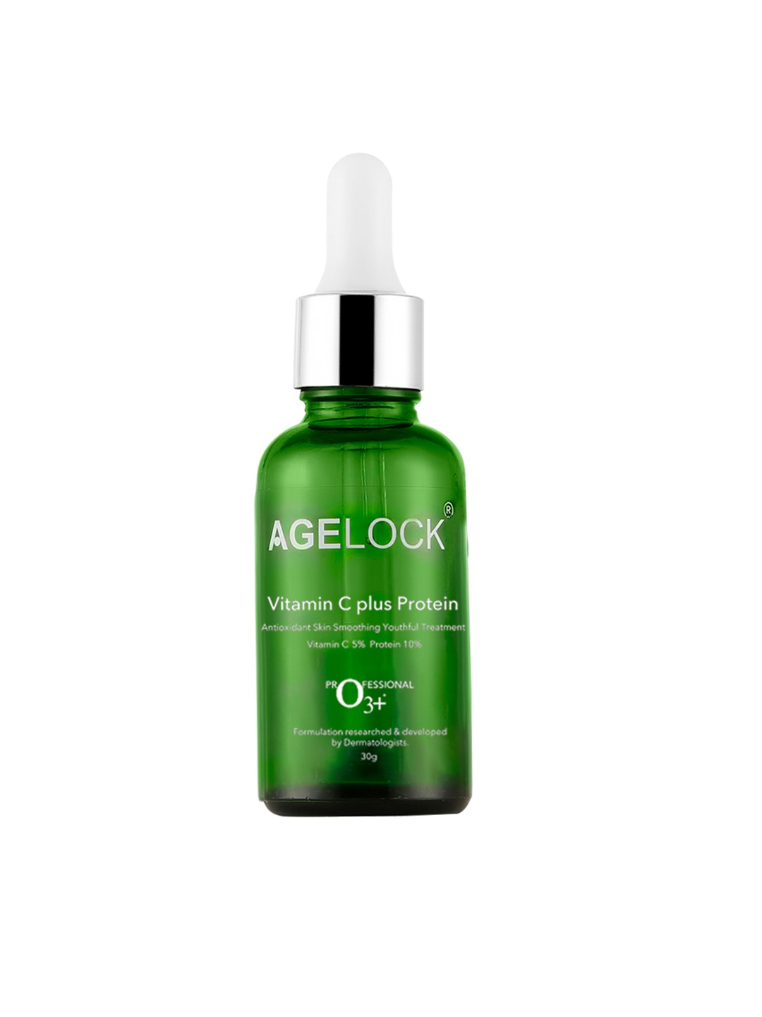 

O3 Unisex Agelock Vitamin C Plus Protein Serum 30g, Green