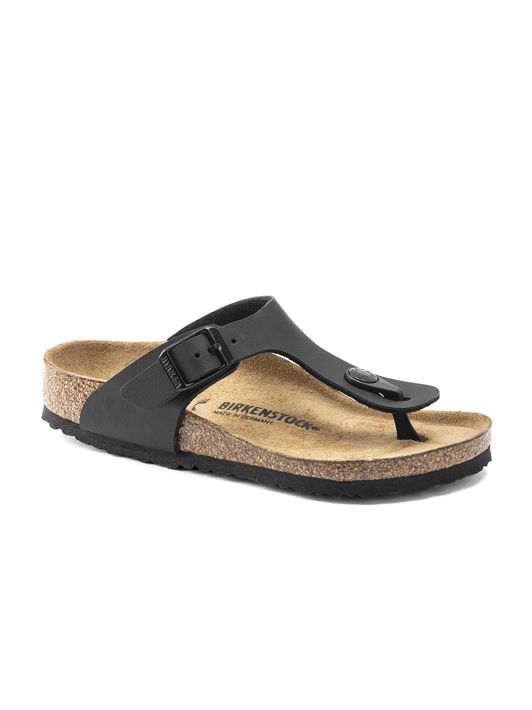 

Birkenstock Gizeh Black Narrow Width Birko-Flor Thong Sandals