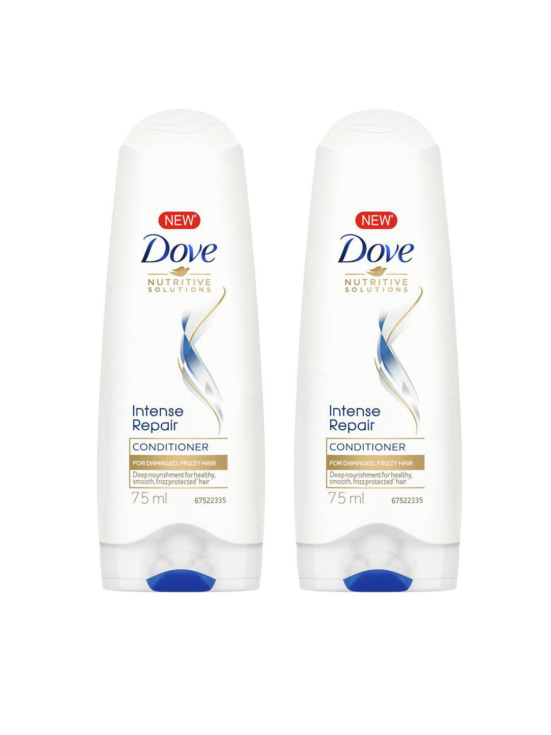 

Dove Unisex Set Of 2 Intense Repair Conditioners, White