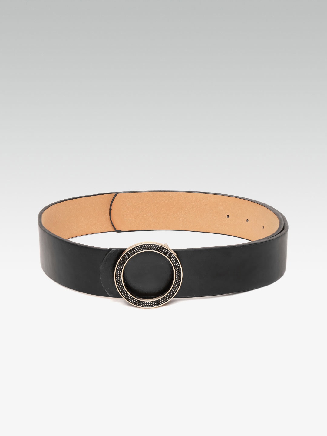 

20Dresses Women Black Solid Wide Belt