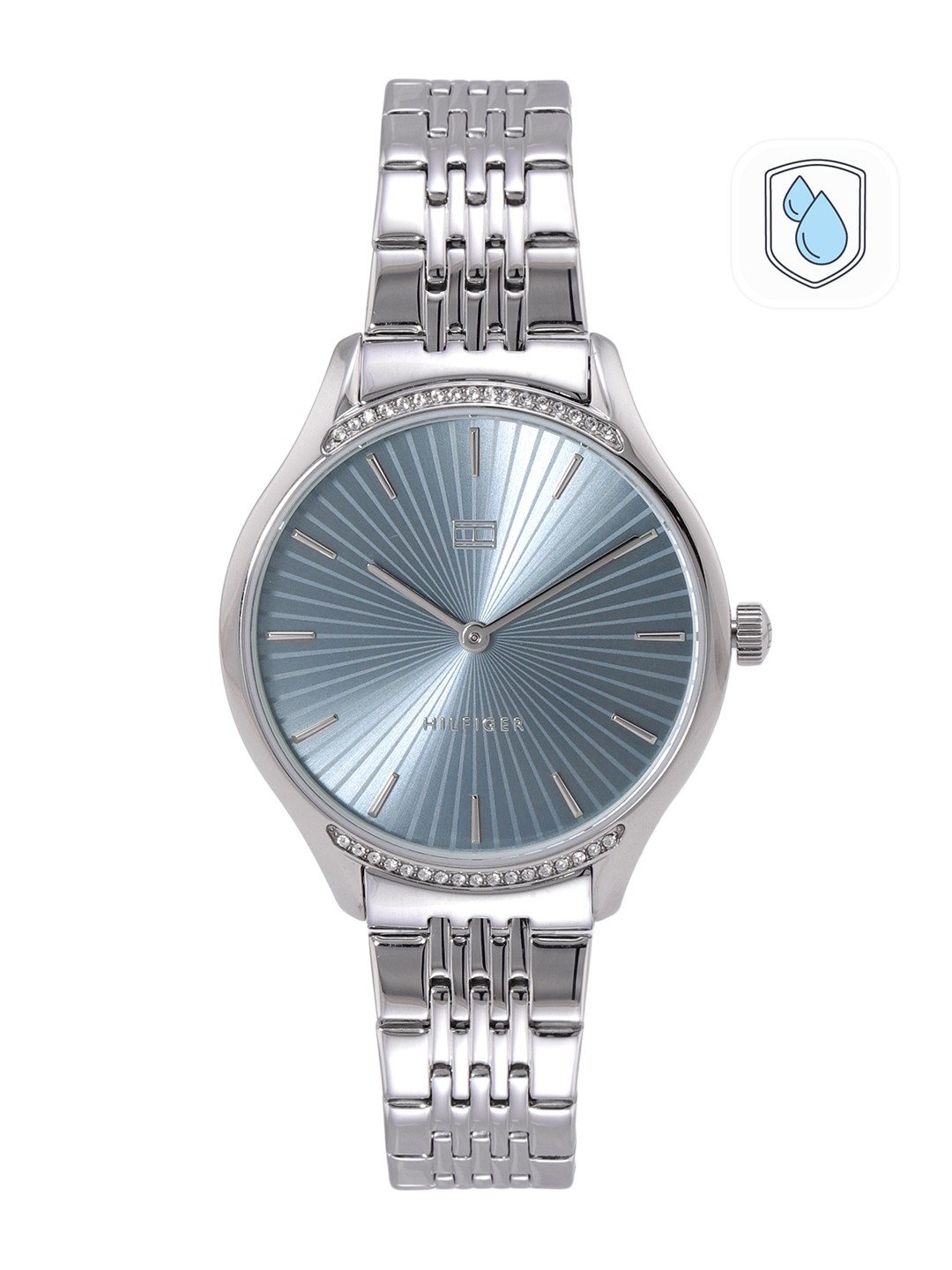 

Tommy Hilfiger Women Stainless Steel Bracelet Style Analogue Watch- TH1782210, Blue