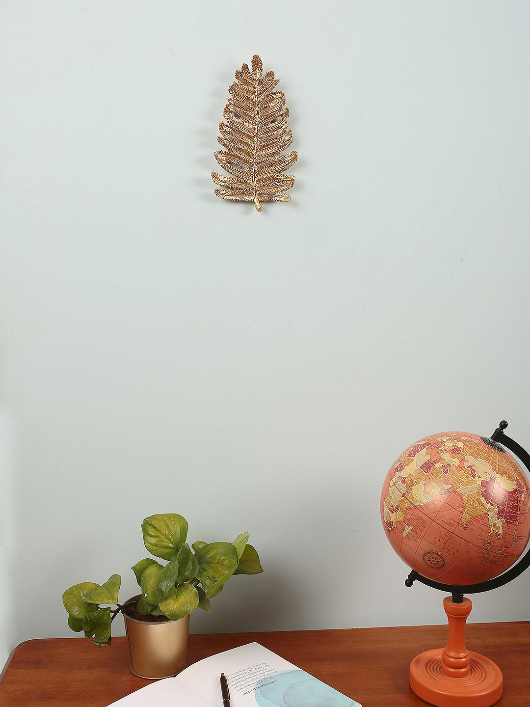 

Chumbak Gold-Toned Textured Platter