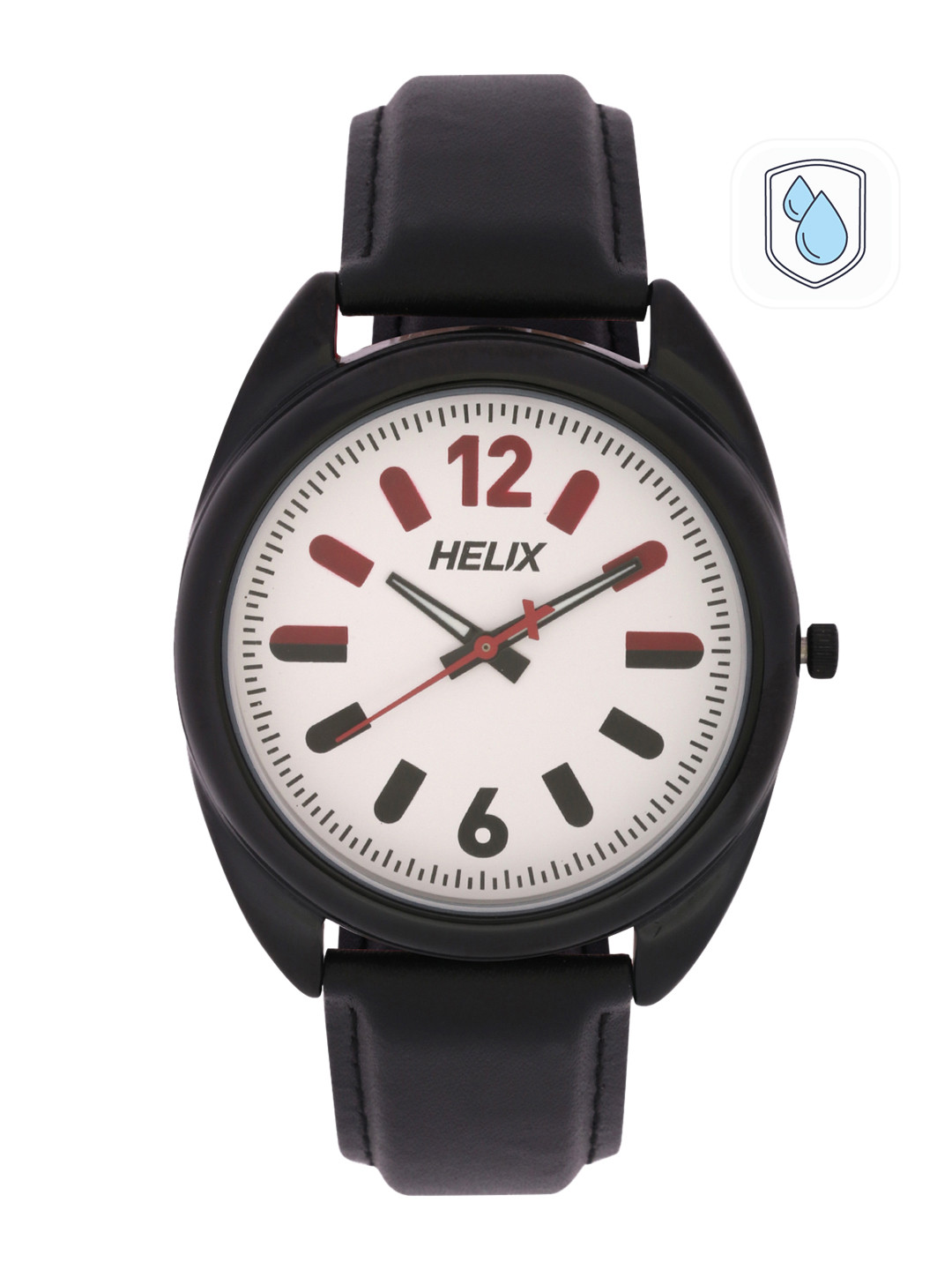 

Helix Men Off-White Analogue Watch TW038HG03