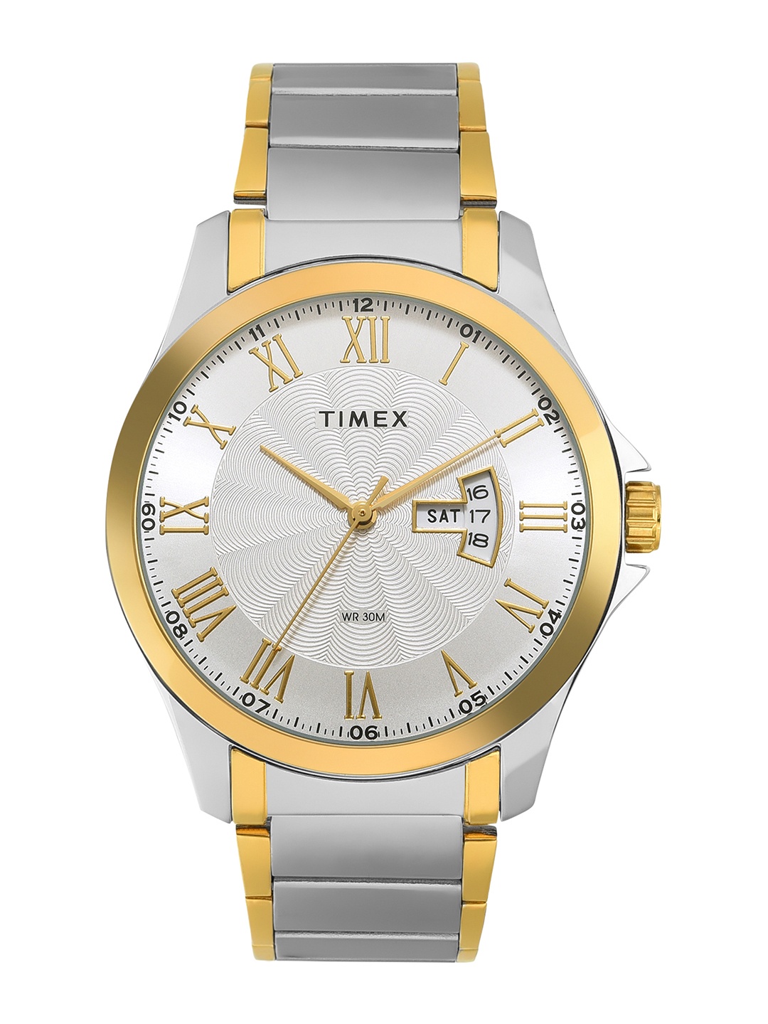 

Timex Men Silver-Toned Analogue Watch - TW000X111