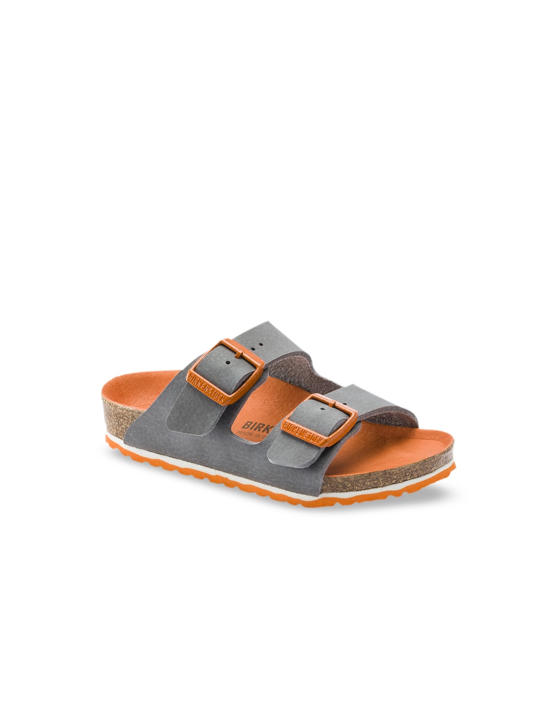 

Birkenstock Boys Grey Arizona Birko-Flor Regular Width Sandals