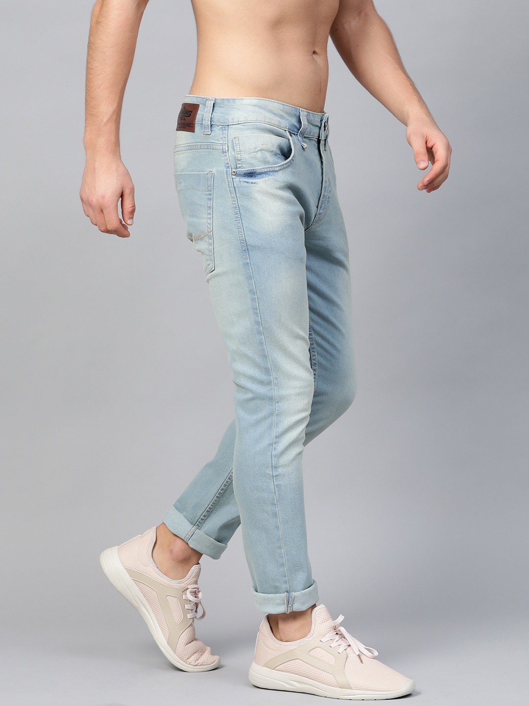 

Roadster Men Blue Skinny Fit Mid-Rise Clean Look Stretchable Jeans