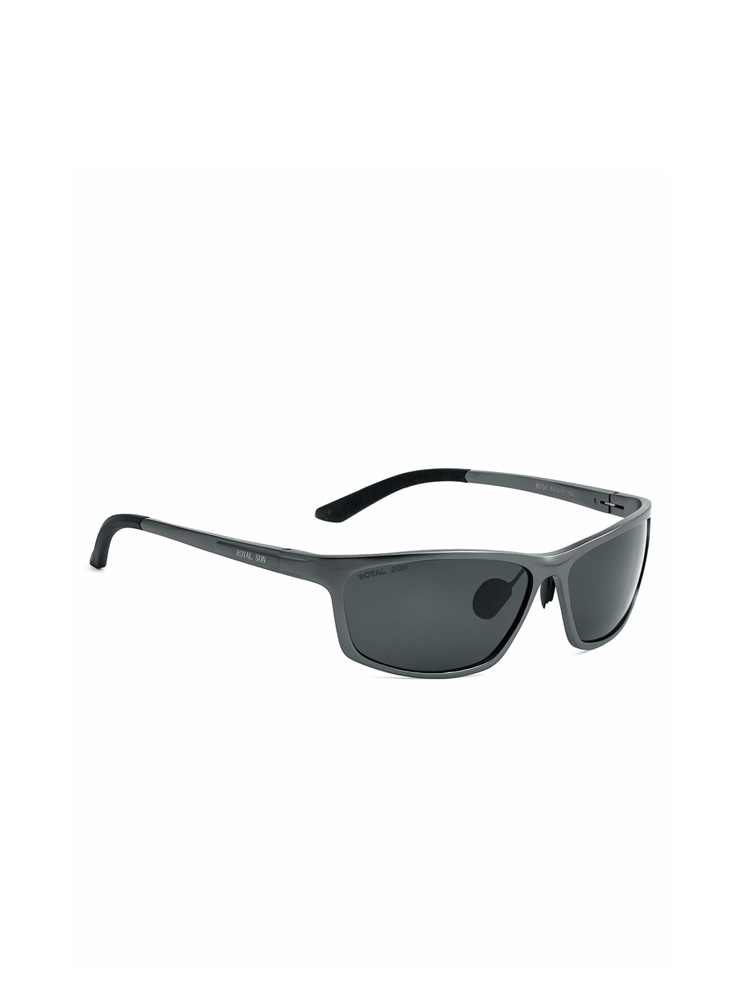 

ROYAL SON Men Sports Sunglasses CHI0093-C2, Black