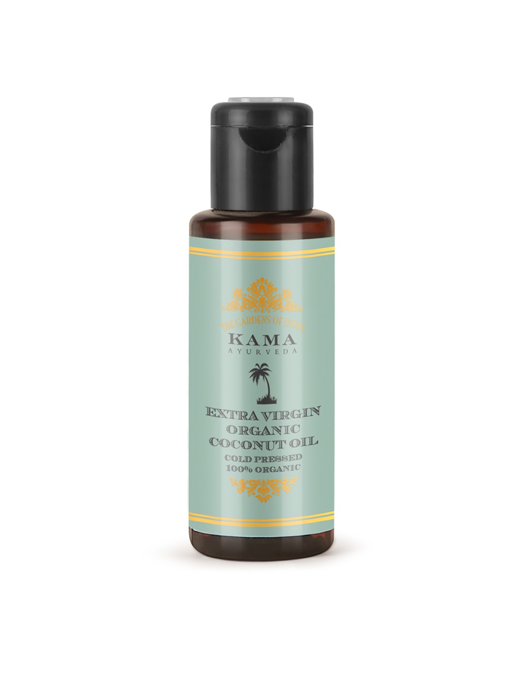 

KAMA AYURVEDA Extra Virgin Cold Pressed Organic Coconut Oil 50 ml, Blue