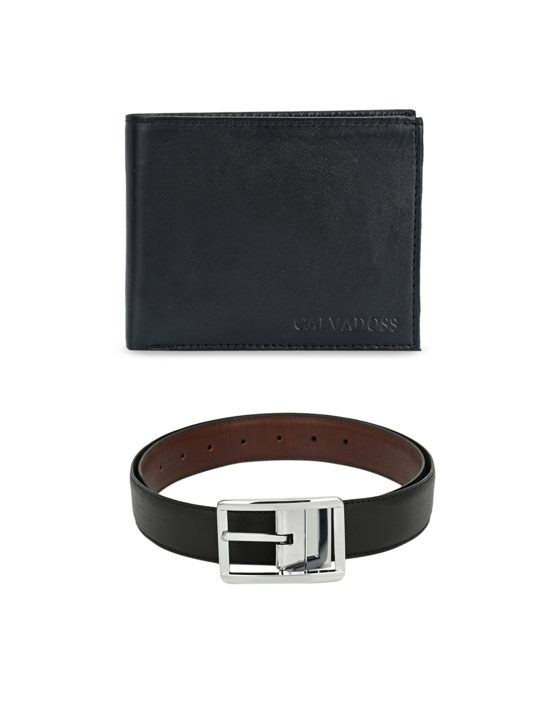 

Calvadoss Men Black Premium Accessory Gift Set