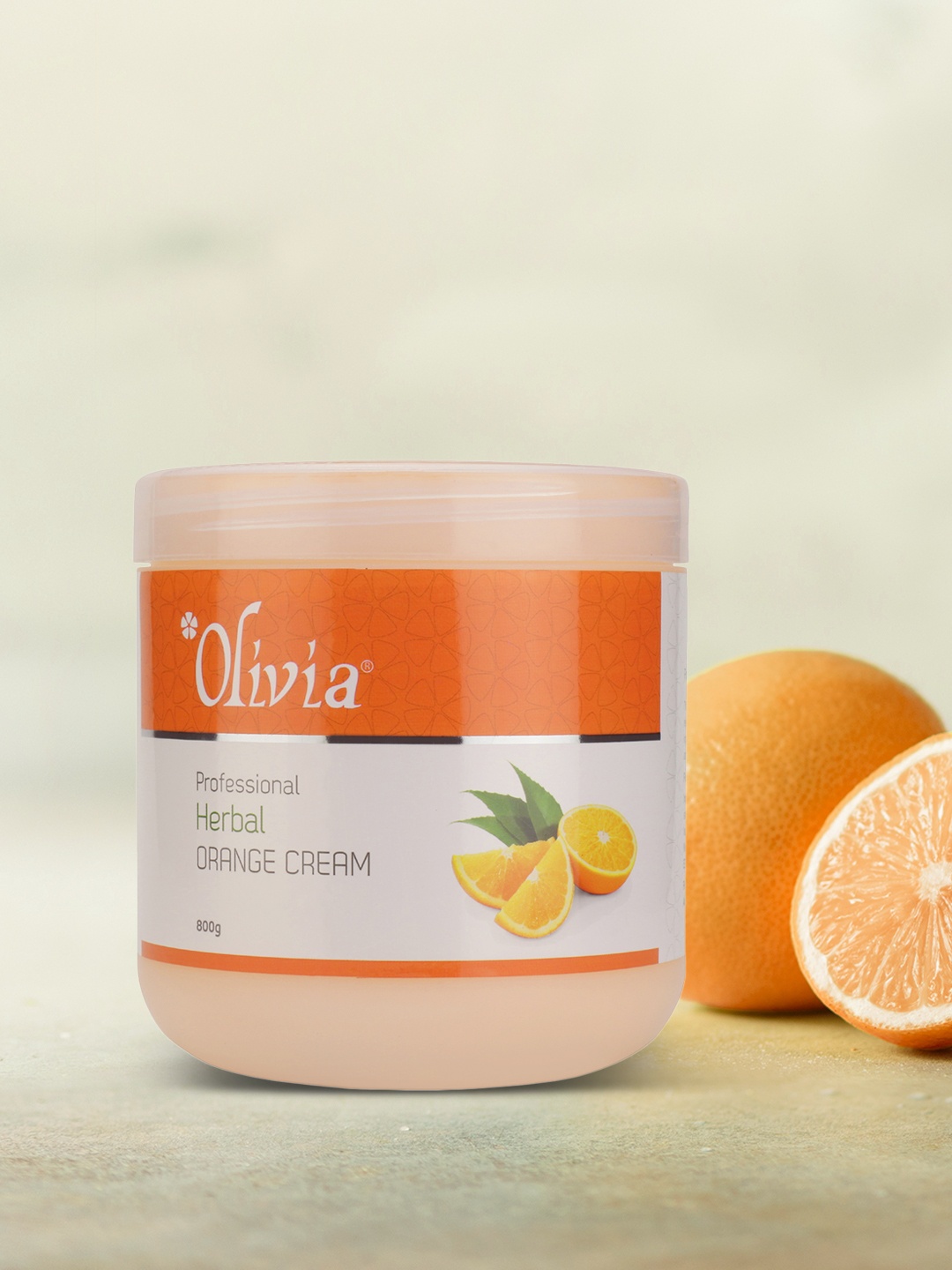 

Olivia Unisex Professional Herbal Orange Facial Massage Cream 800g