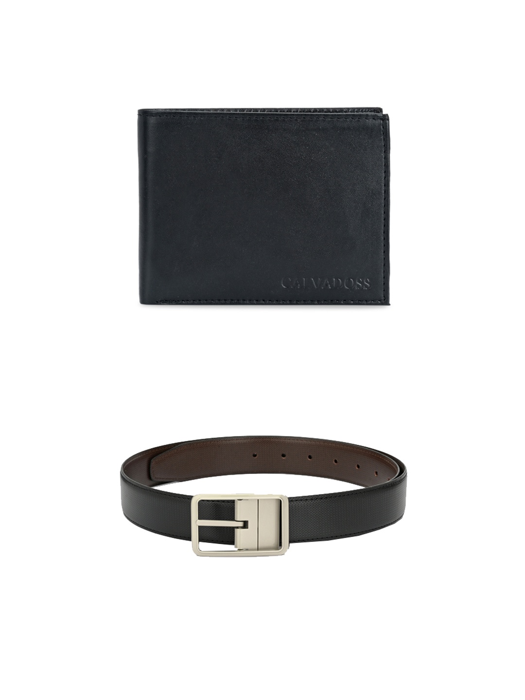 

Calvadoss Men Black & Brown Premium Accessory Gift Set