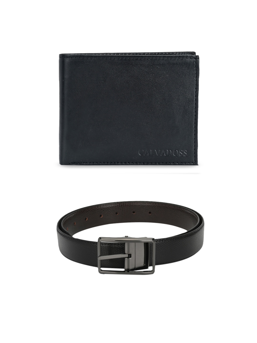 

Calvadoss Men Black Premium Accessory Gift Set
