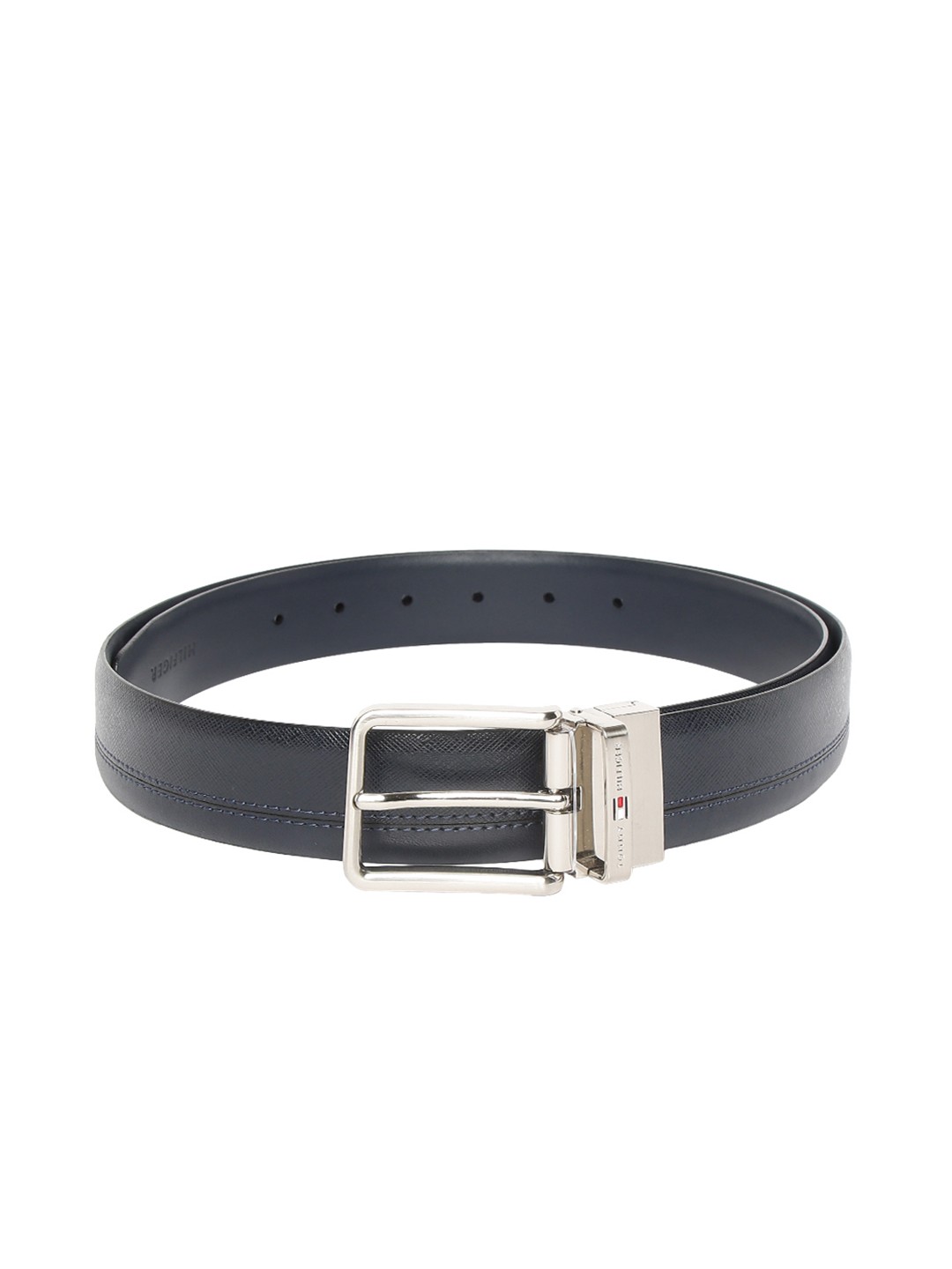 

Tommy Hilfiger Men Navy Blue Reversible Leather Belt