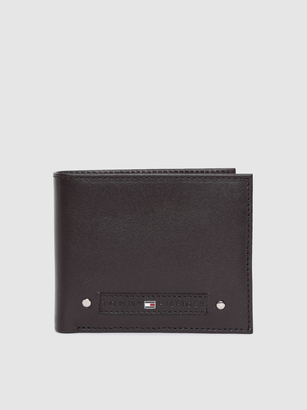 

Tommy Hilfiger Men Brown Genuine Leather Two Fold Wallet