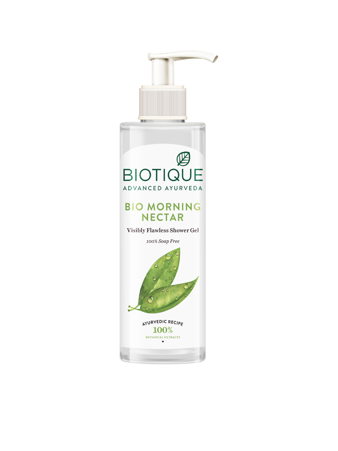 

Biotique Unisex Bio Morning Nectar Visibly Flawless Shower Gel 200 ml, White