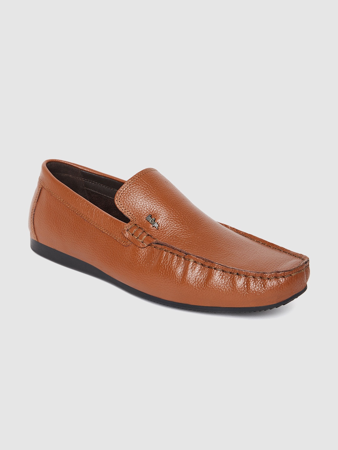 

Lee Cooper Men Brown Leather Loafers