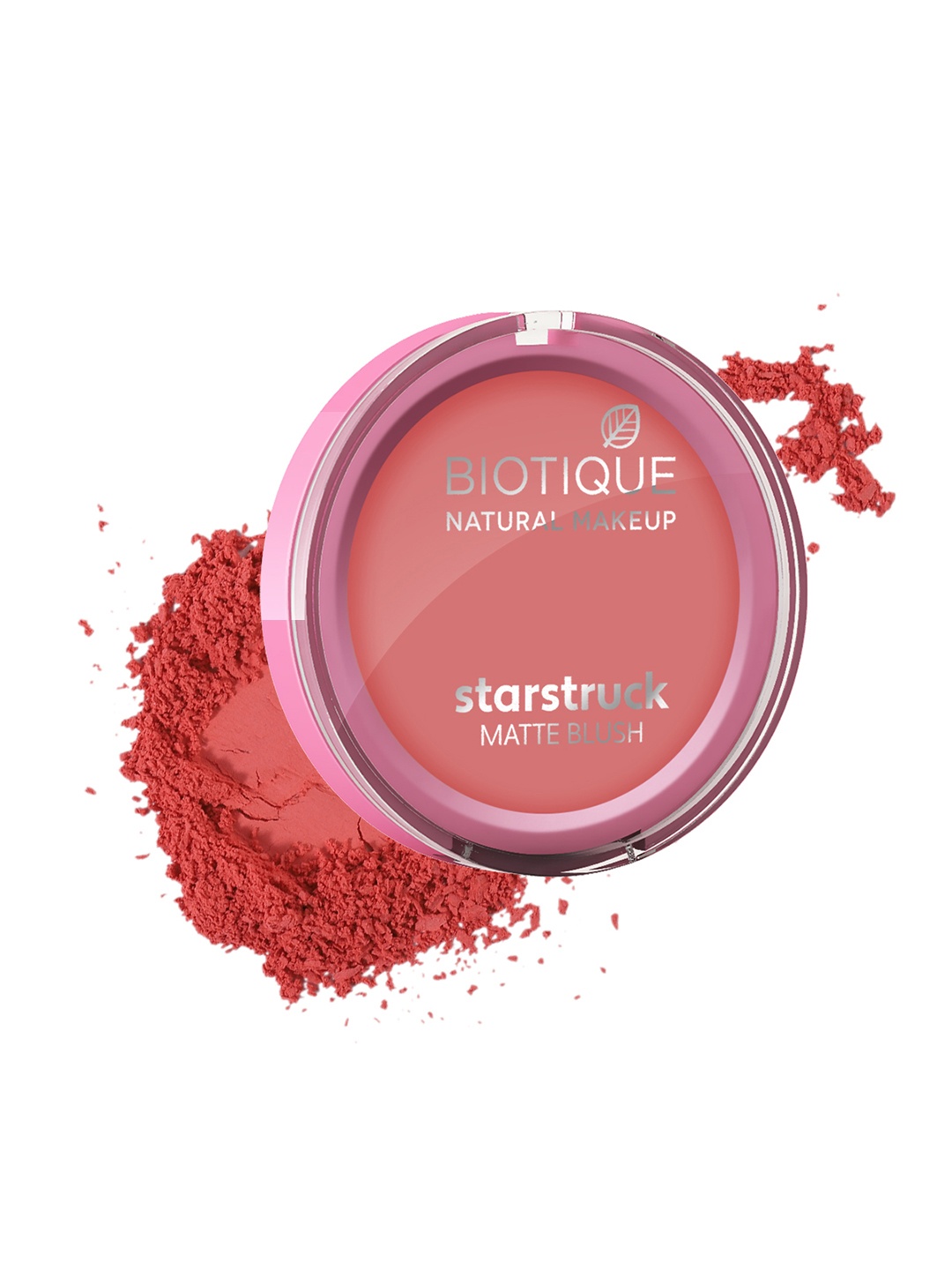 

BIOTIQUE NATURAL MAKEUP Starstruck Satin Matte Blush - Coral Cache, Pink