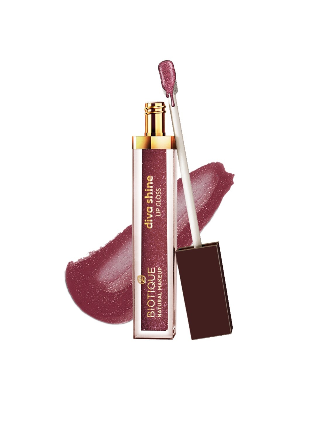 

BIOTIQUE NATURAL MAKEUP Diva Shine Lip Gloss-P108 Sugar Plum 3 ml, Burgundy