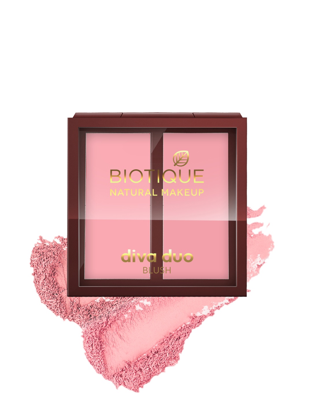 

BIOTIQUE NATURAL MAKEUP Diva Duo Silky Smooth Blush - Rose-N-Radiance, Pink