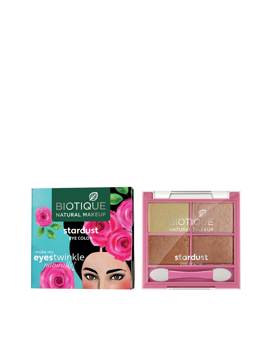 

BIOTIQUE NATURAL MAKEUP Stardust Cuteness Overload Eyeshadow 005, Brown