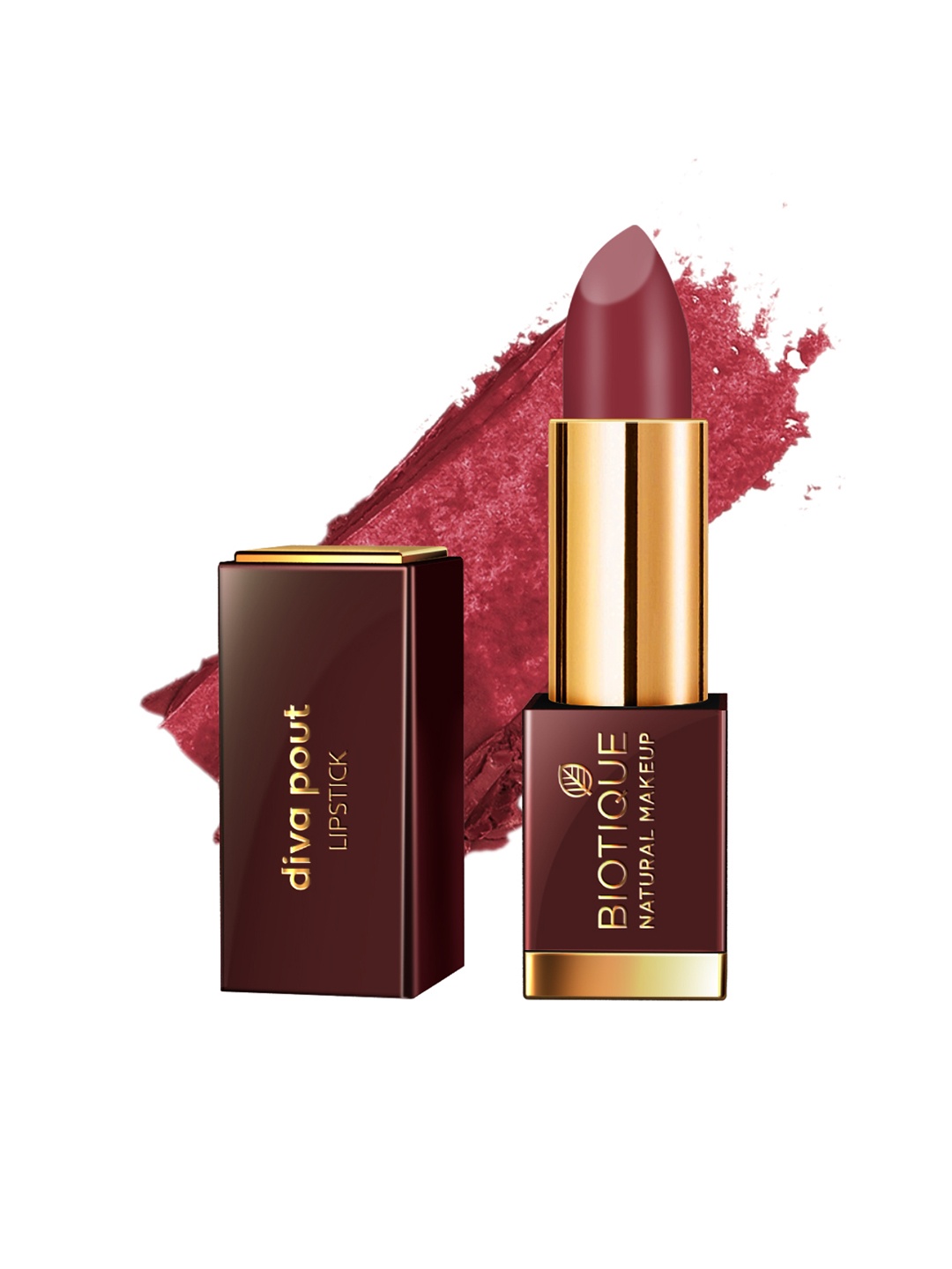 

BIOTIQUE NATURAL MAKEUP Diva Pout Love Berrylicious Lipstick P102, Maroon