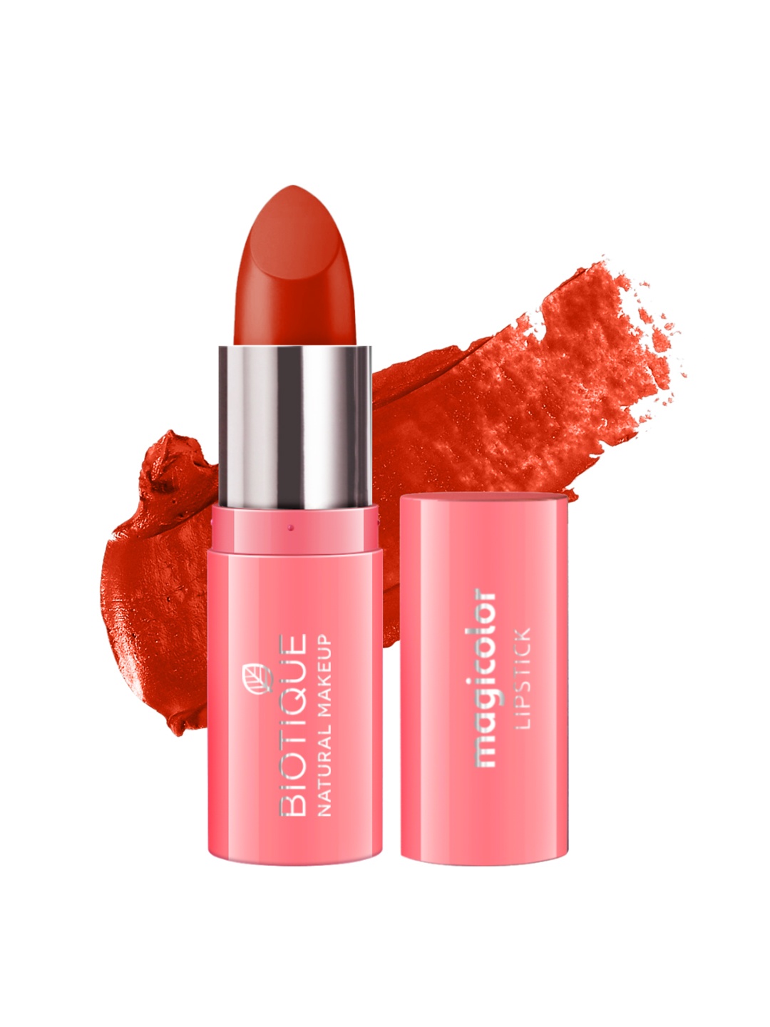 

BIOTIQUE NATURAL MAKEUP Magicolor Long-Lasting Lipstick - Give Me A Rose, Red