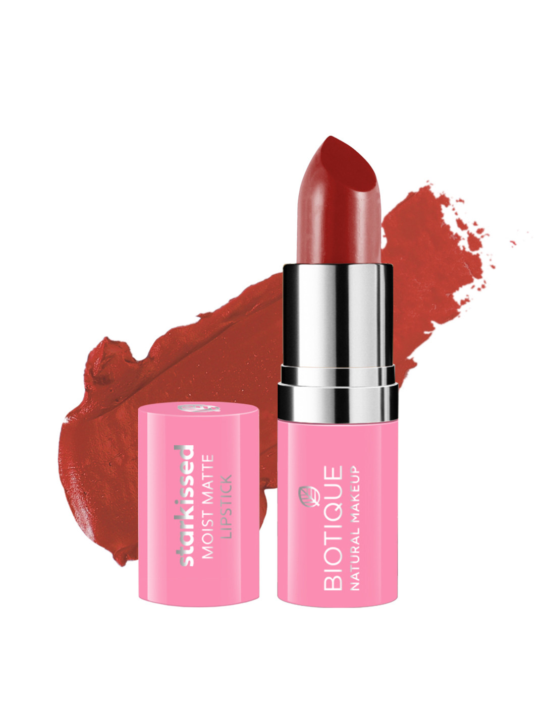 

BIOTIQUE NATURAL MAKEUP Starkissed Moist Matte Lipstick - Love Bites, Maroon