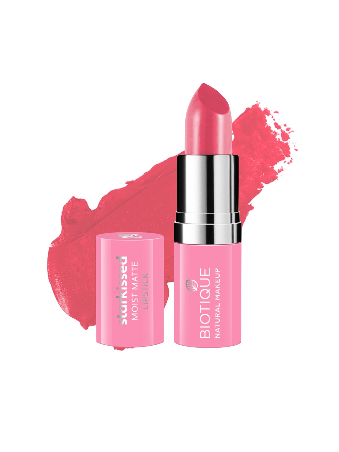 

BIOTIQUE NATURAL MAKEUP Starkissed Cover Girl Moist Matte Lipstick N304, Pink
