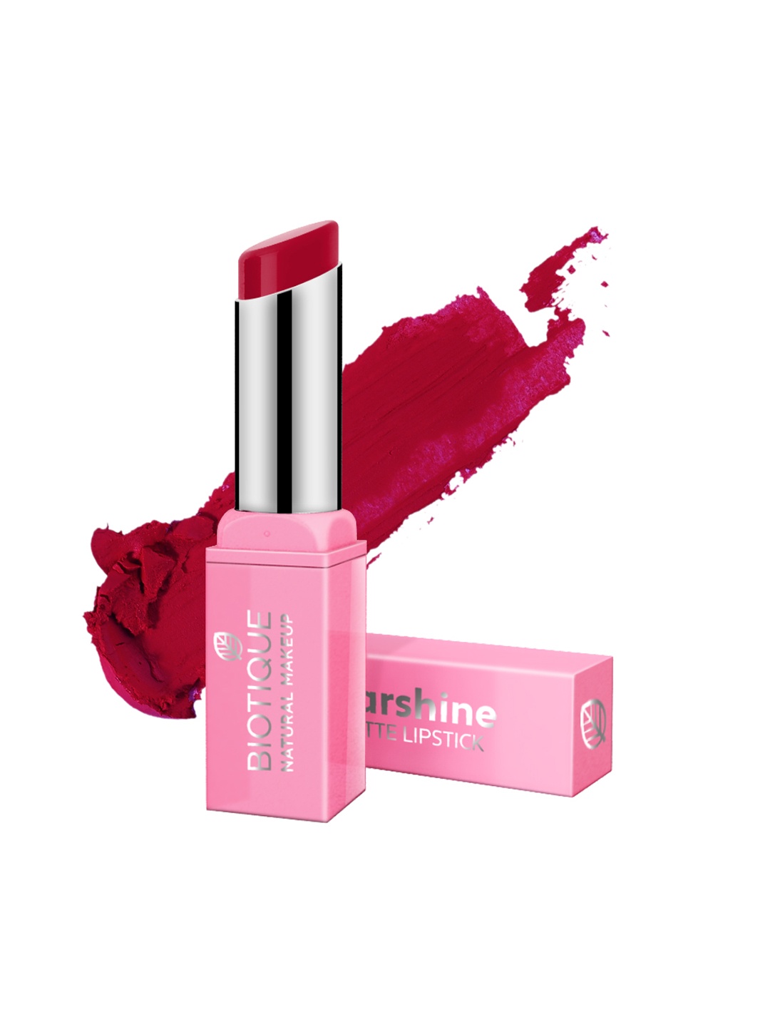 

BIOTIQUE NATURAL MAKEUP Starshine Passionate Pink Matte Lipstick P318, Magenta