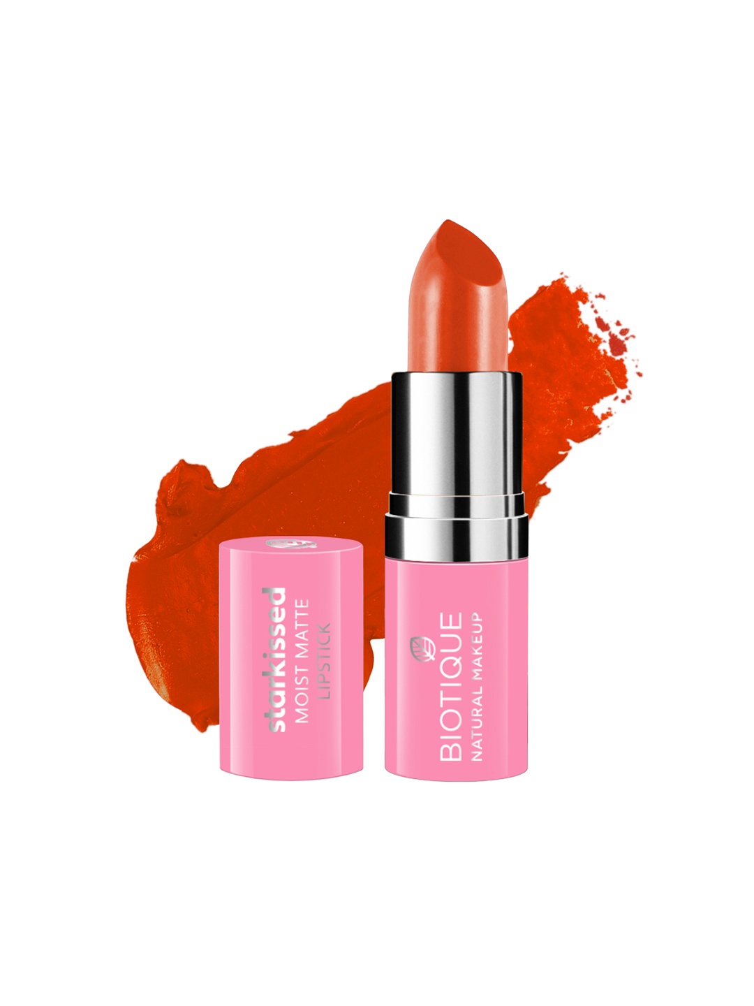 

BIOTIQUE NATURAL MAKEUP Starkissed Moist Matte Lipstick - Material Girl N302 4.2 g, Orange