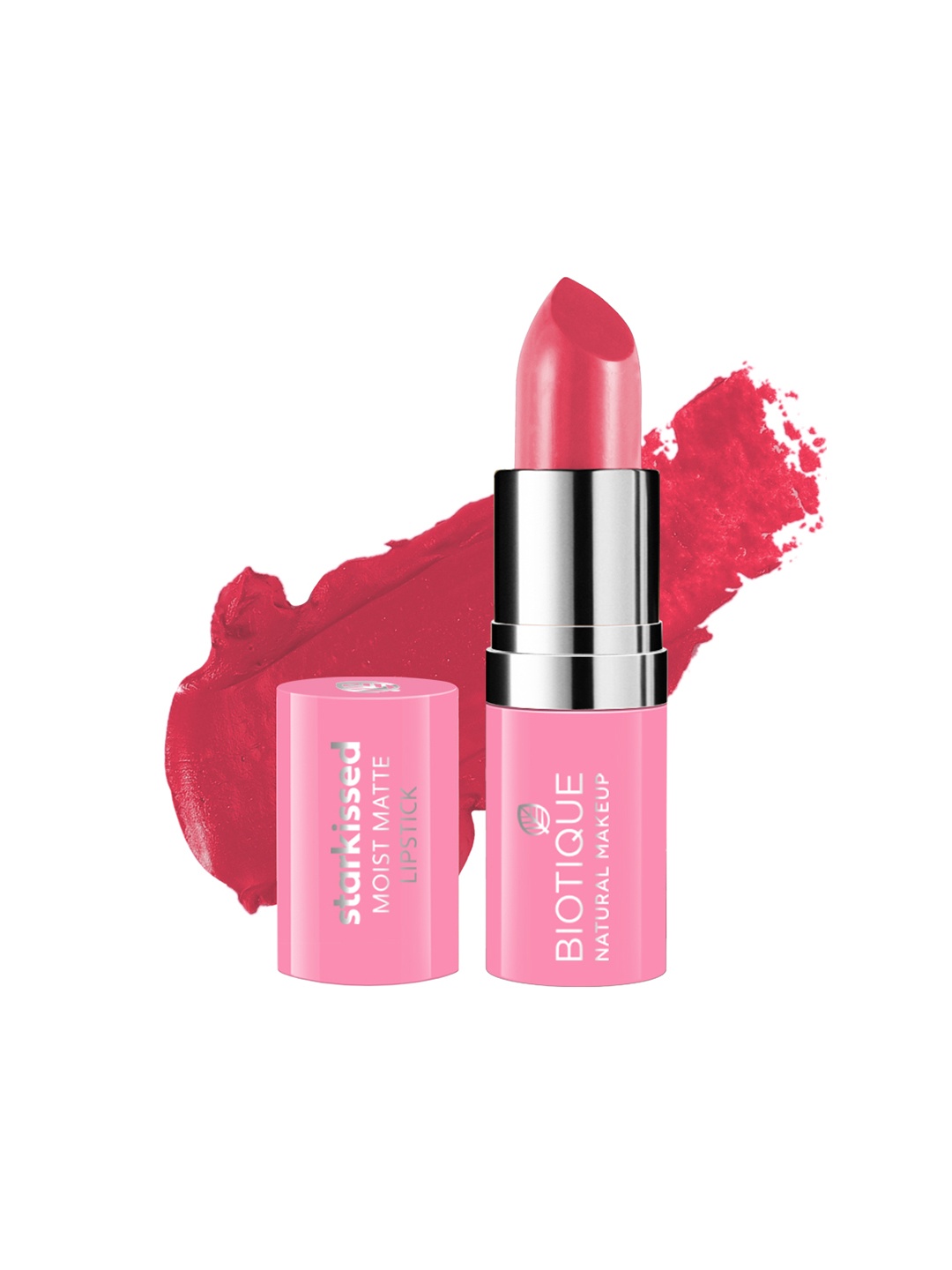 

BIOTIQUE NATURAL MAKEUP Starkissed Moist Matte Lipstick - Baewatch P307 4.2 g, Pink