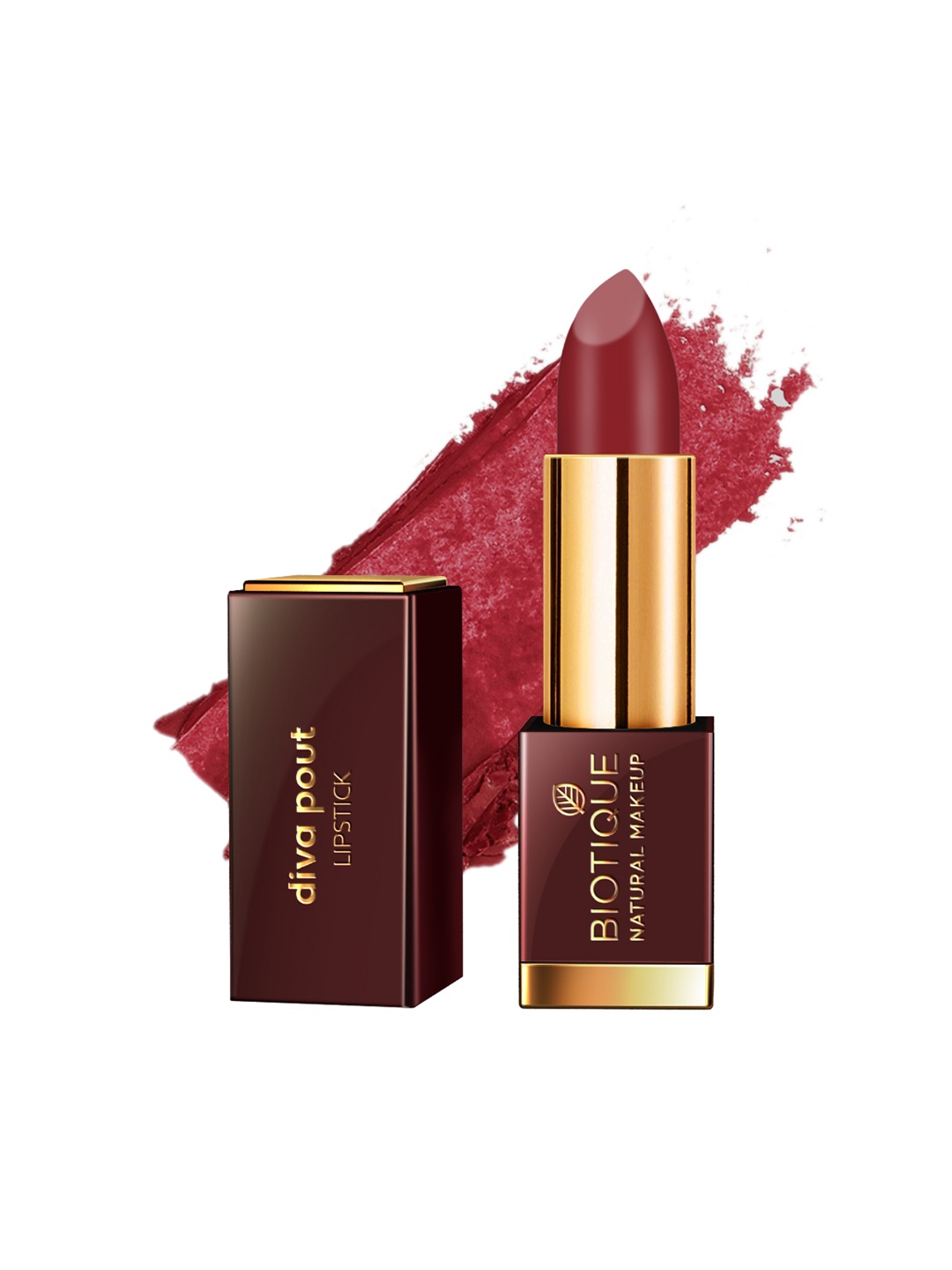 

BIOTIQUE NATURAL MAKEUP Diva Pout Lipstick - Flaming Desire R101 4 g, Maroon