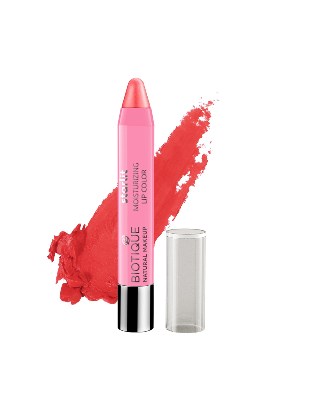 

BIOTIQUE NATURAL MAKEUP Starlit Moisturising Lip Color-R302 Coral Dew 3.5 g