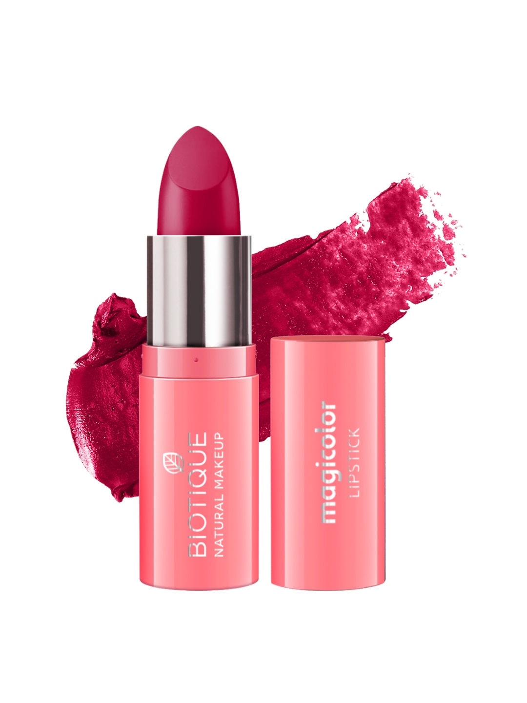 

BIOTIQUE NATURAL MAKEUP Magicolor Long-Lasting Lipstick - Bombshell, Pink