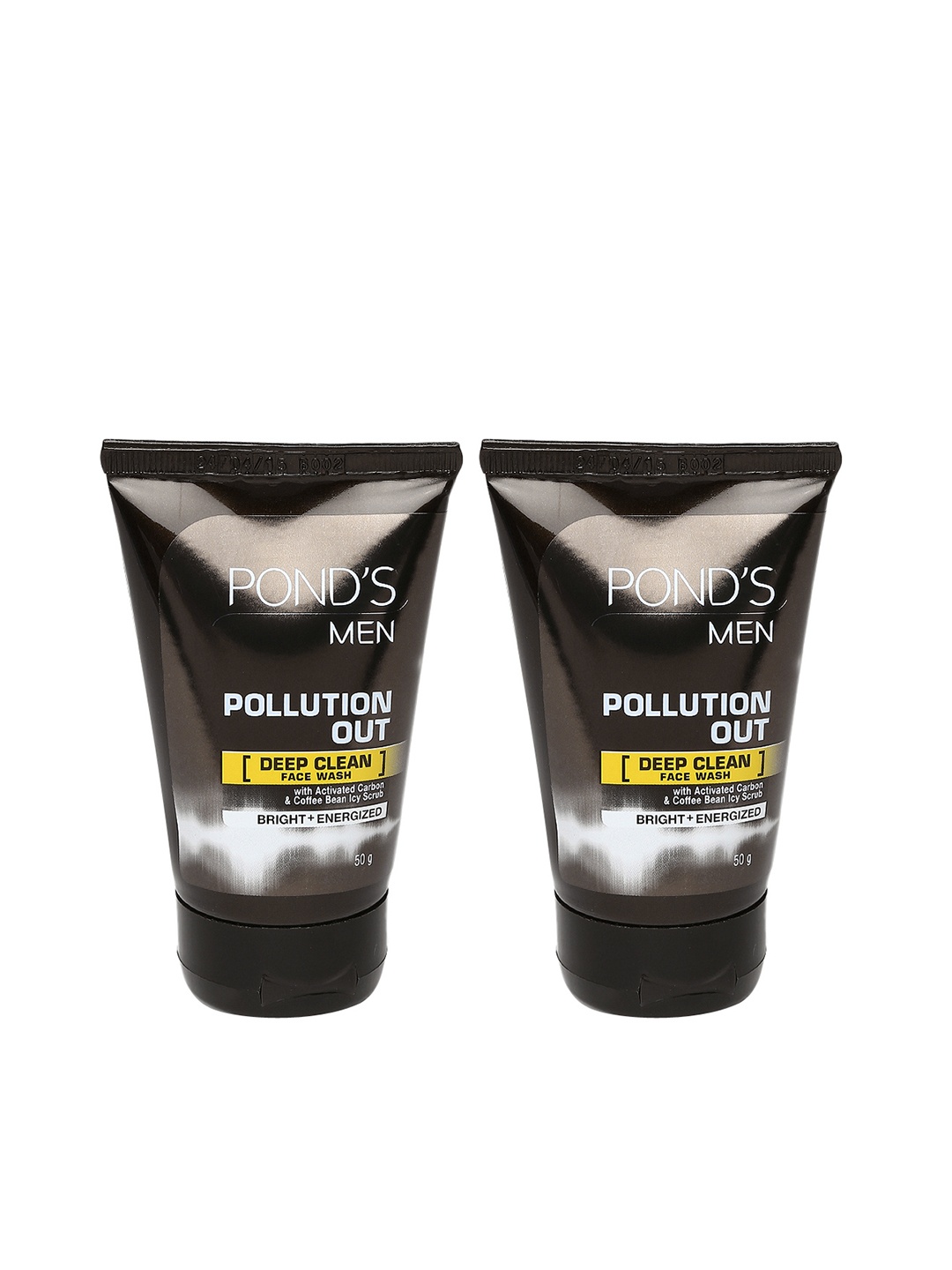

Ponds Men Set of 2 Pollution Out Deep Clean Face Wash (50 g each), Black