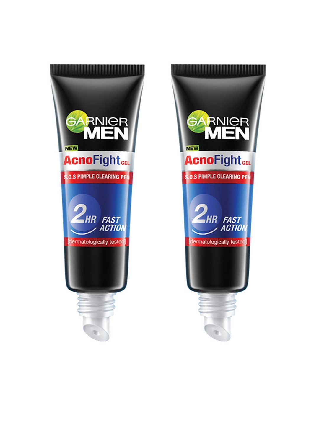 

Garnier Set Of 2 Men Acno Fight Pimple Clearing Gel, Black