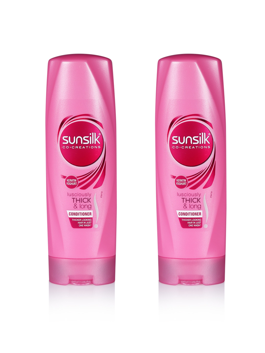 

Sunsilk Set Of 2 Women Lusciously Thick & Long Conditioners, Pink