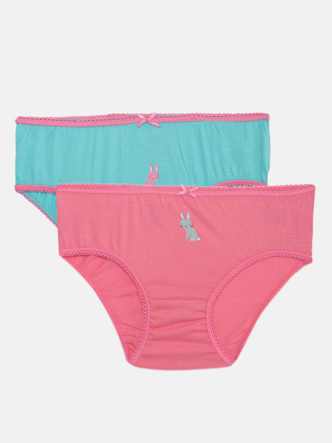 

mothercare Girls Pack of 2 Briefs 410151208006, Pink