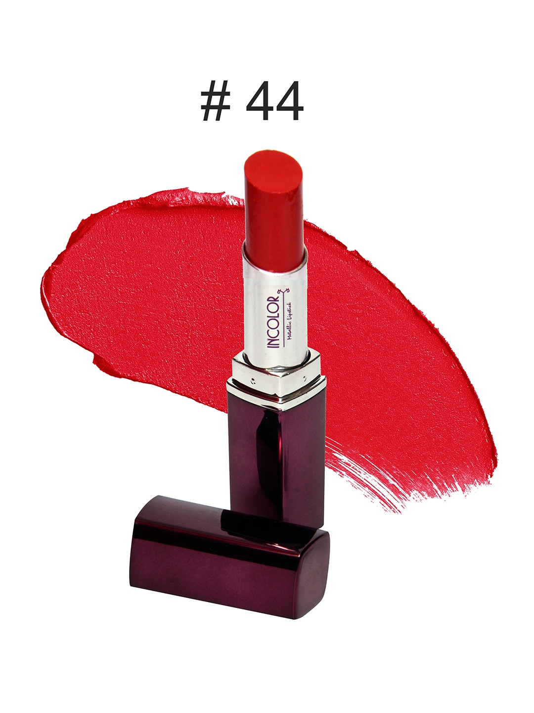 

INCOLOR Orange Mettalic 44 Lipstick 3.7 gm