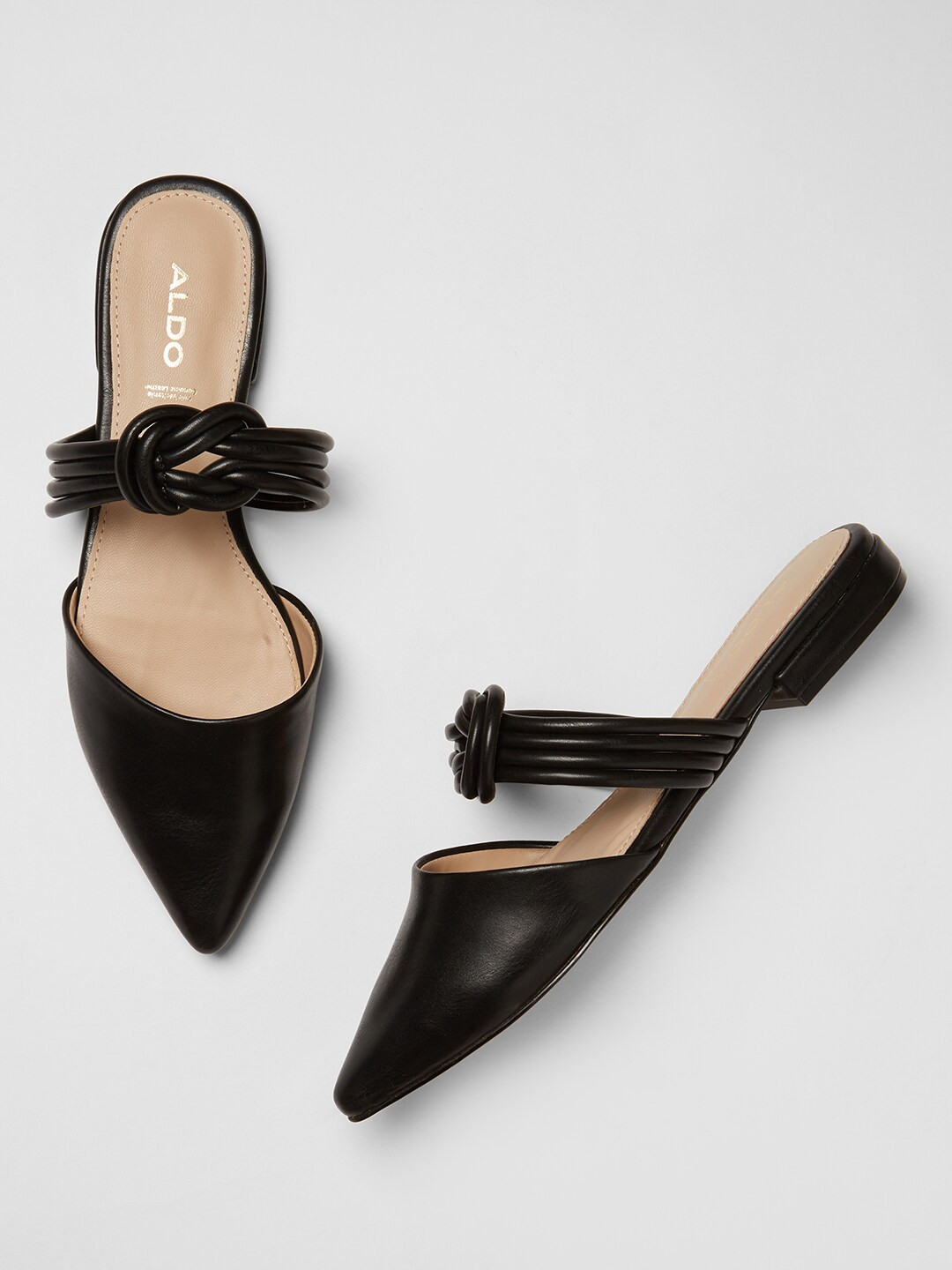 

ALDO Women Black Solid Mules