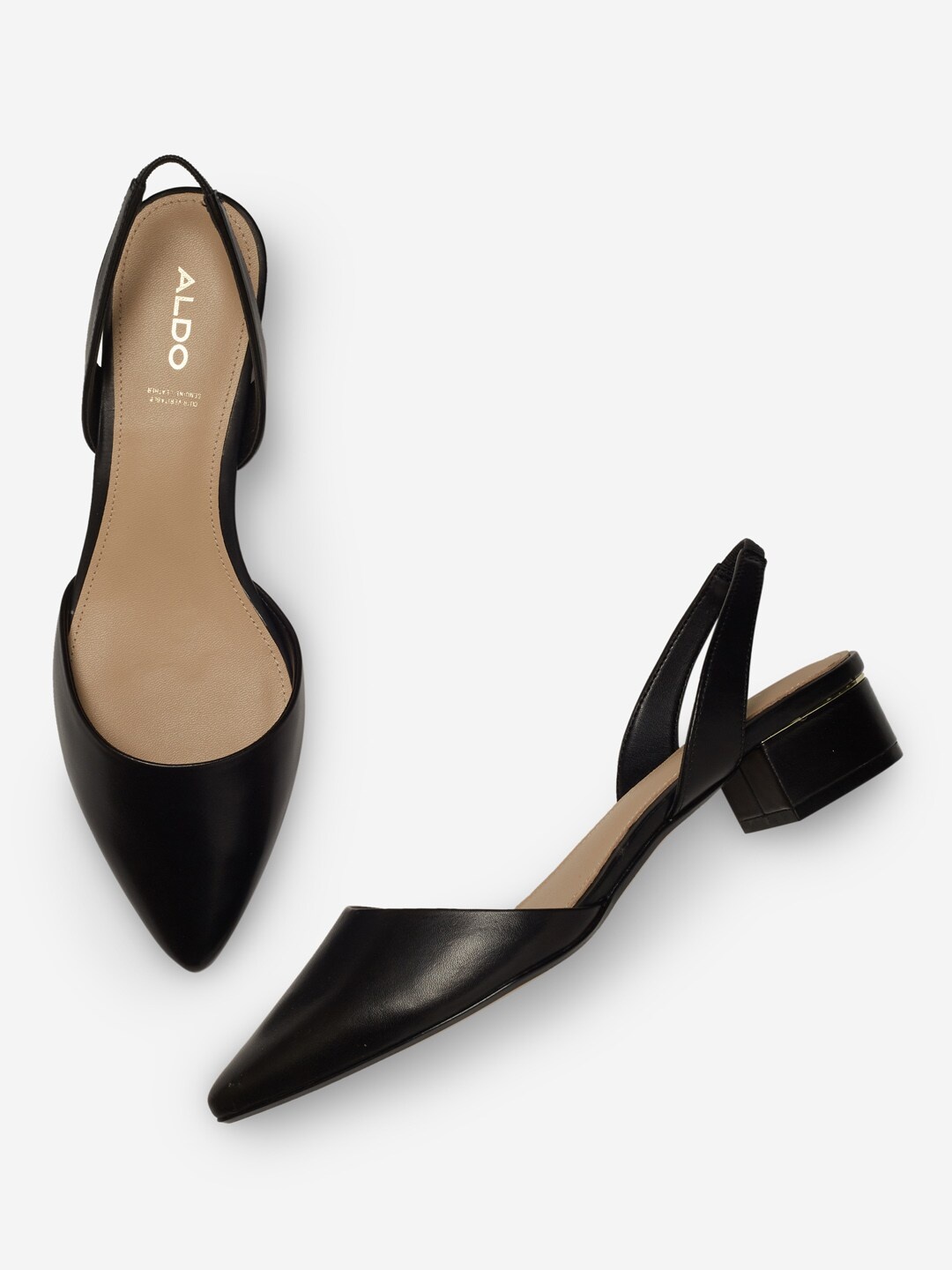 

ALDO Women Black Solid Pumps