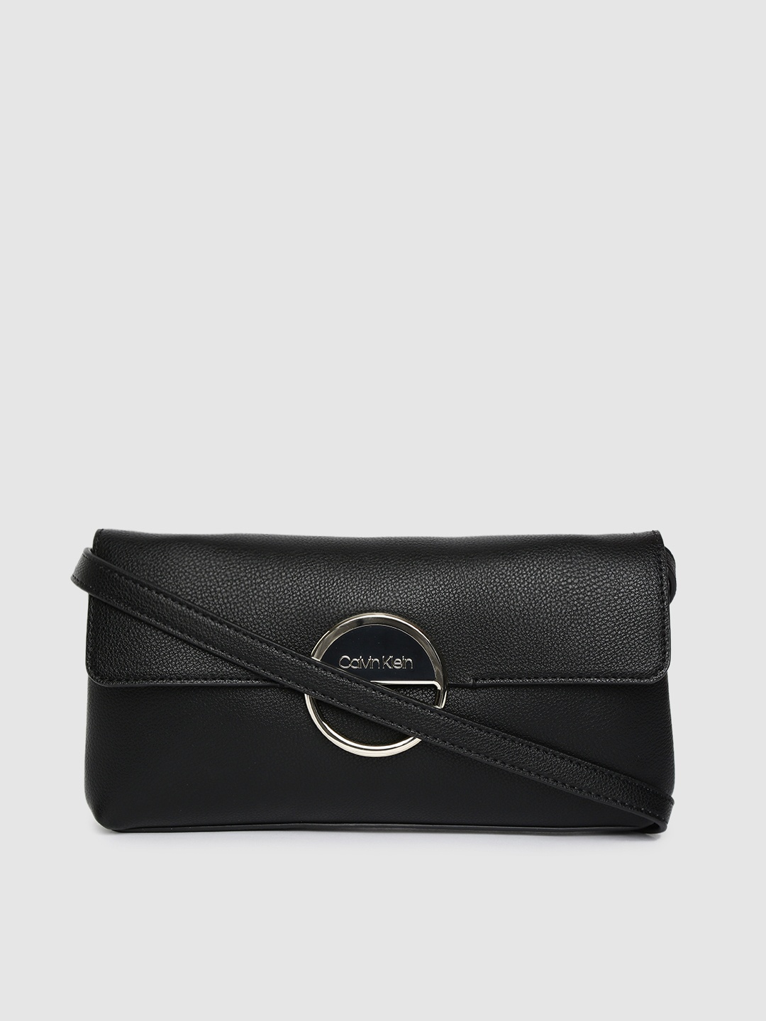 

Calvin Klein Women Black Solid Sling bag