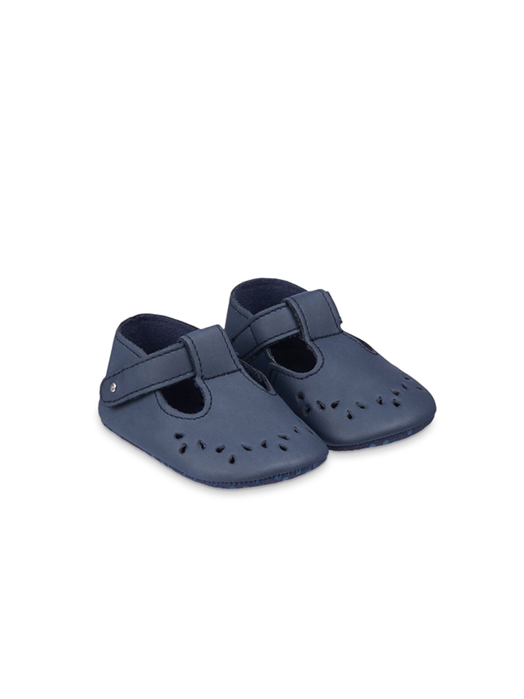 

mothercare Infant Girls Navy-Blue Lazer Cut Pram Booties