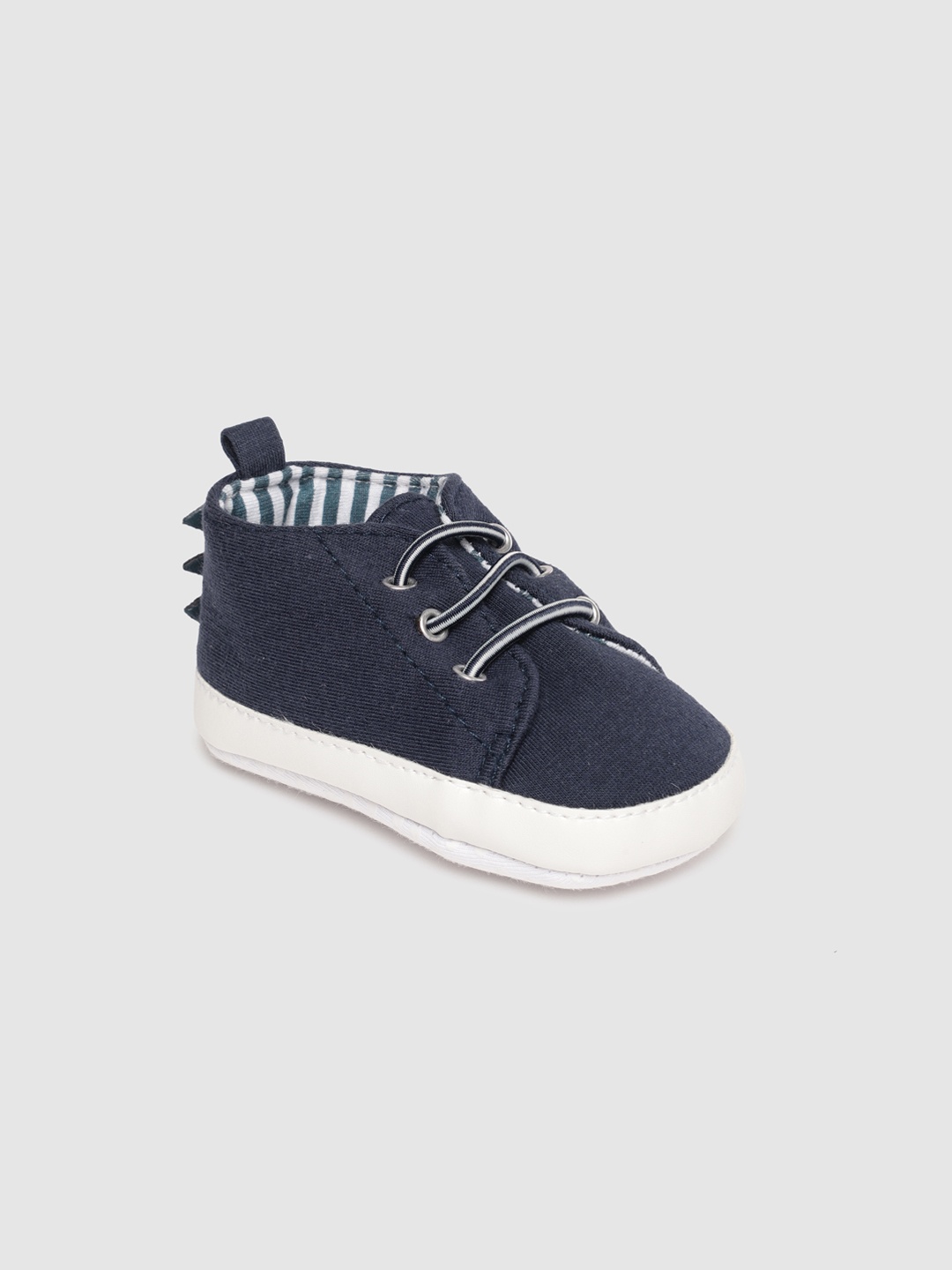 

mothercare Boys Navy Blue Solid Booties