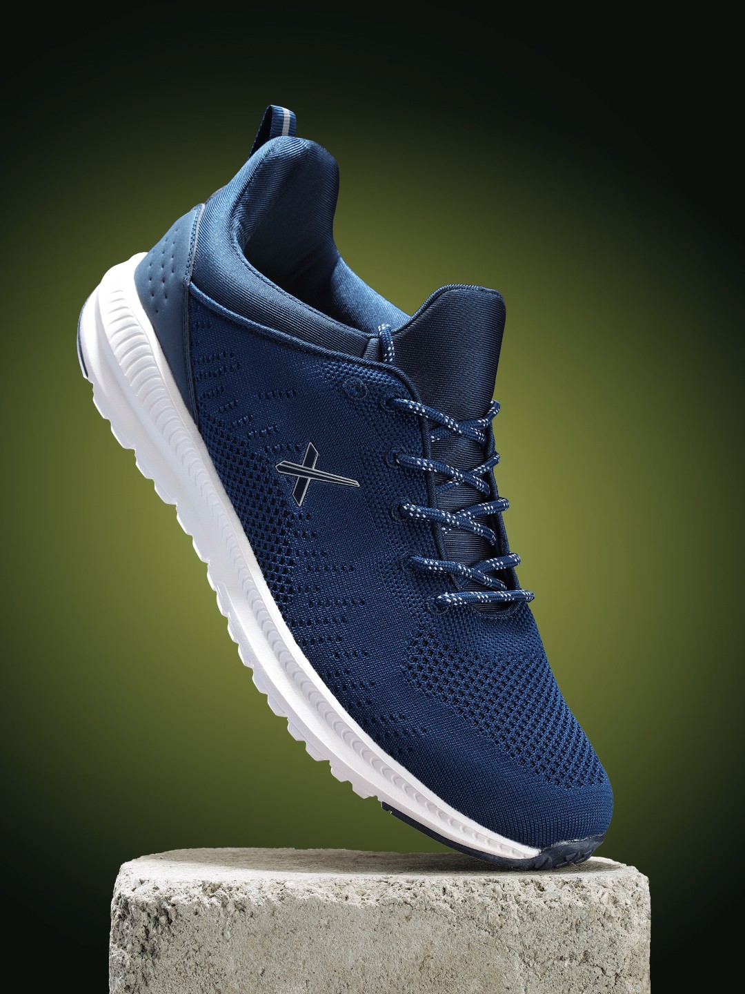 

HRX by Hrithik Roshan Men Knit Flex L1 Shoe, Navy blue